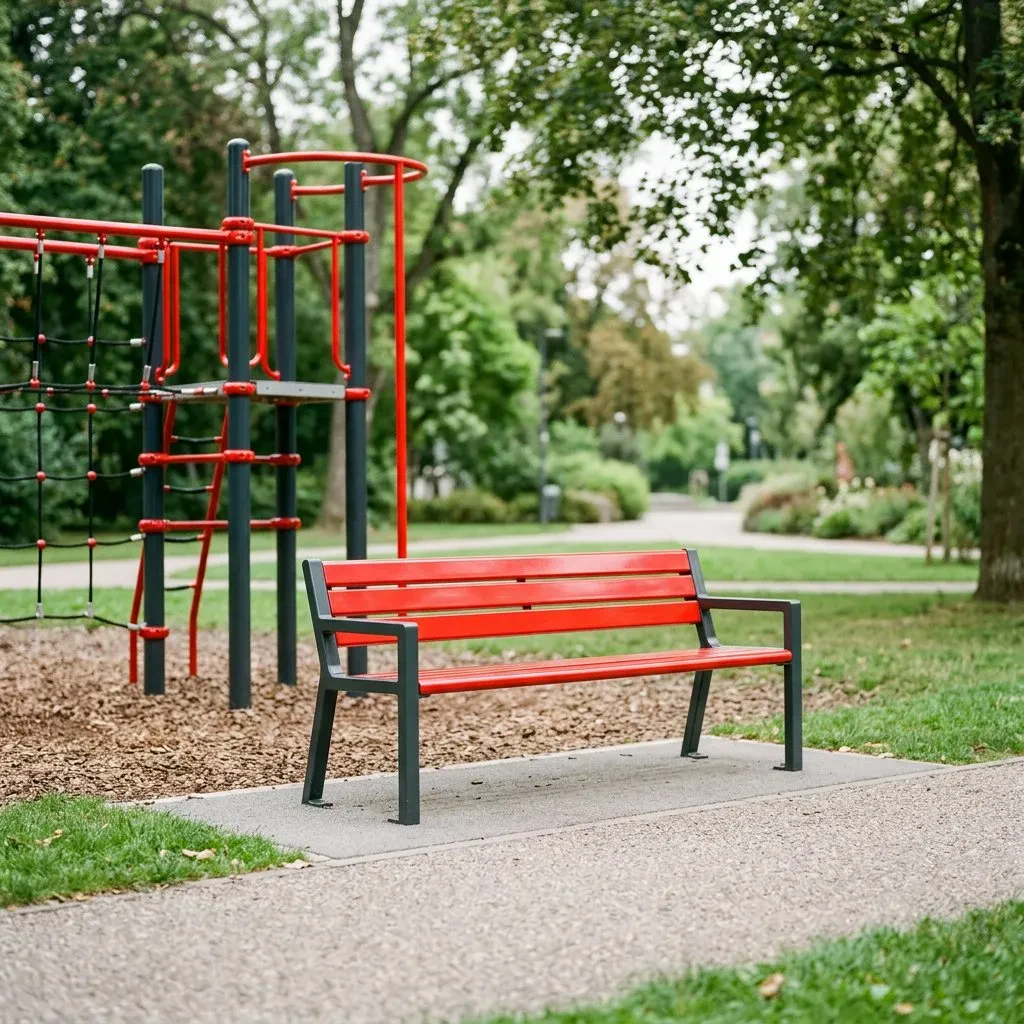 Městský mobiliář a hřiště