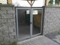 Kovaná brána povrchově upravená termoplastem pro dlouhou životnost_2